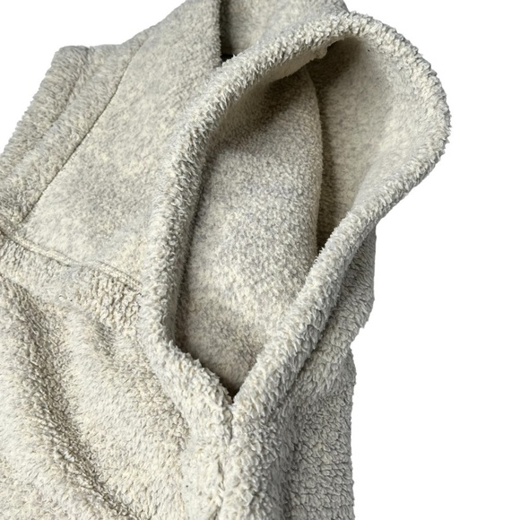 LUCY Hatha Sherpa Fleece Vest Beige Cream Women's Size M - Picture 12 of 16